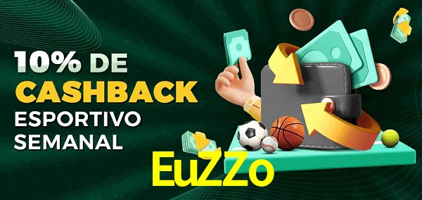 10% de bônus de cashback na EuZZo