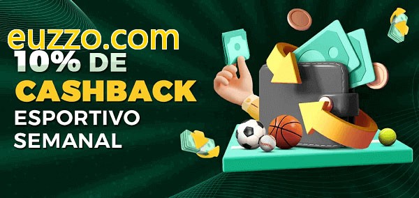 10% de bônus de cashback na euzzo.com