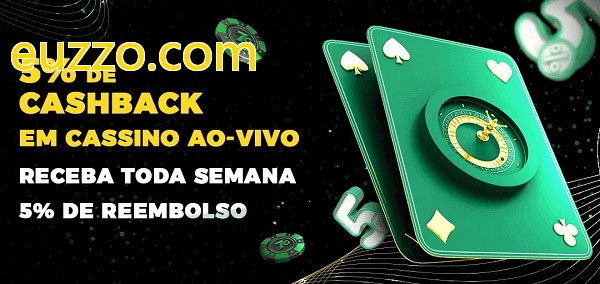 Promoções do cassino ao Vivo euzzo.com